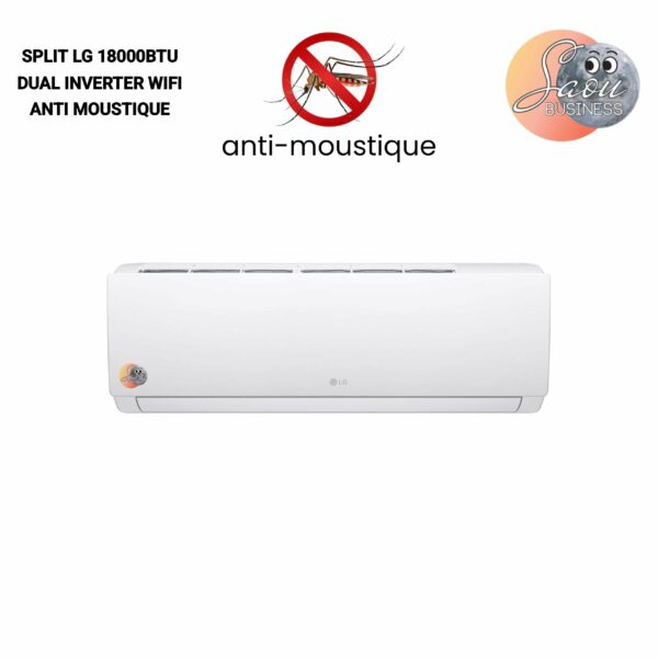 Split LG 18000BTU DUAL INVERTER WIFI ANTI MOUSTIQUE S4UQ18KL28E