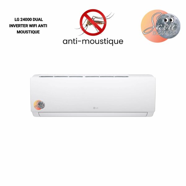 Split LG 24000 DUAL INVERTER WIFI ANTI MOUSTIQUE