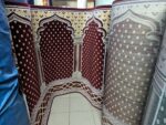 Moquette Mosquée Rouge Super Luxe Largeur 1.33cm – Image 3