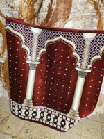 Moquette Mosquée Rouge Super Luxe Largeur 1.25cm – Image 2