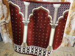 Moquette Mosquée Rouge Super Luxe Largeur 1.25cm