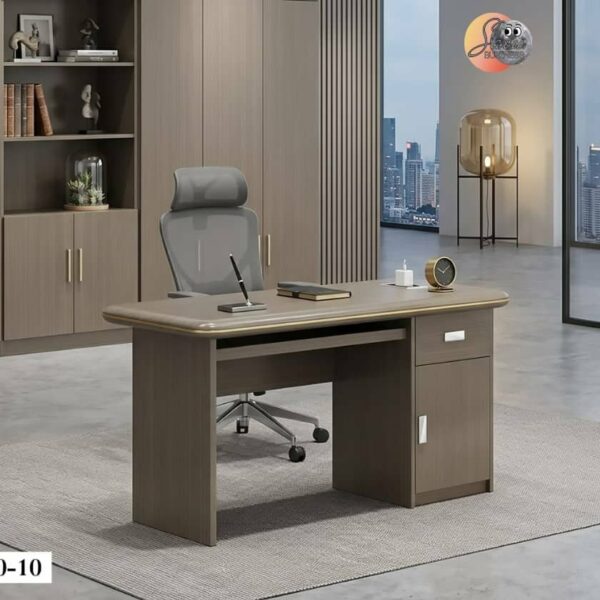 KT2540-10 - BUREAU DE TRAVAIL COMPACT ET ÉPURÉ