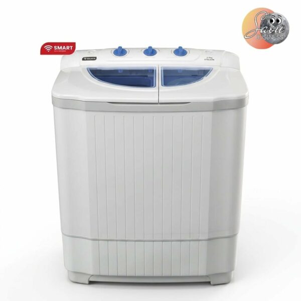 Machine à Laver Smart Technology Double BAC 7KG Semi Automatique STMLS7F