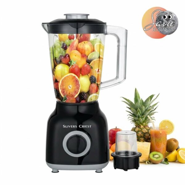 Mixeur Silvers GRIEST 2 Litres 2EN1 Noir SC9904