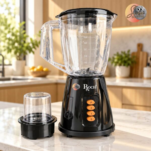 MIXEURE ROCH 2LITRES 2 EN 1 NOIR RBL209D