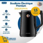 BOUILLOIRE ENDURO 1.5LITRES ELECTRIQUE NOIR PK15L – Image 2