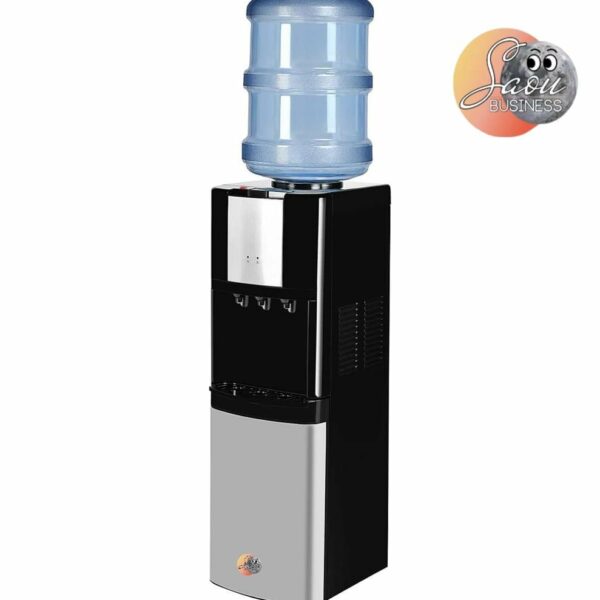 Fontaine Enduro 3Robinets Avec  Frigo Noir Inox WD100HCAB