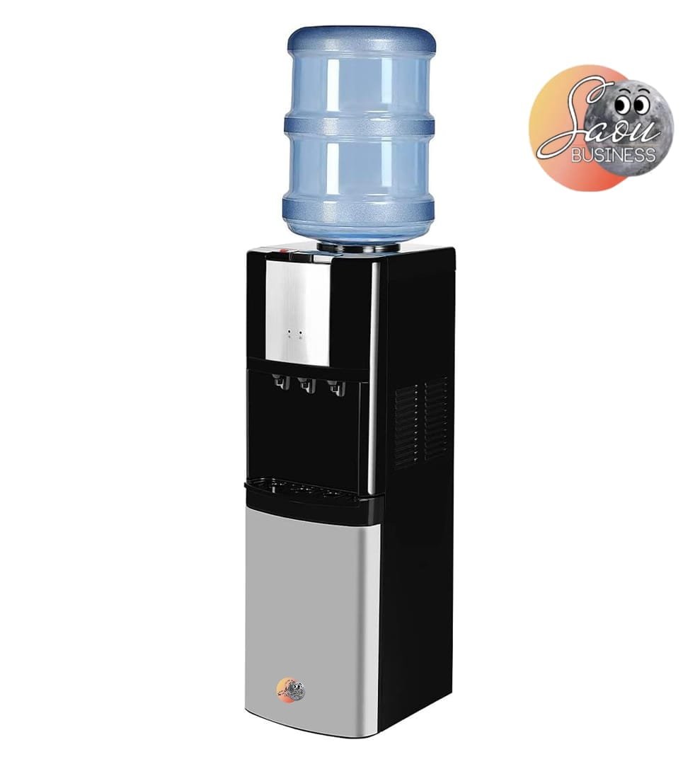 2026/10/559831.jpg Fontaine Enduro 3Robinets Avec Frigo Noir Inox WD100HCAB – Image 1