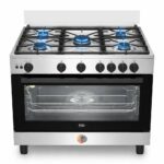 CUISINIERE BEKO 5FEUX 90X60 A GAZ INOX BGGR11125GX
