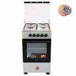 CUISINIERE ASTECH 4FEUX 50X50 A GAZ GRIS CSL50DAS1