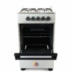 CUISINIERE ASTECH 4FEUX 50X50 A GAZ GRIS CSL50DAS1 – Image 6