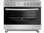 CUISINIERE FERRE 5FEUX 90X60 A GAZ GRIS F9P50G2DI – Image 4
