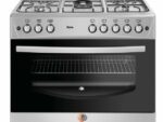 CUISINIERE FERRE 5FEUX 90X60 A GAZ GRIS F9P50G2DI – Image 2