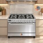 CUISINIERE FINIX 5FEUX 90X60 INOX G95NDM (62V12T2G1X) – Image 3