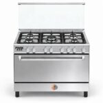 CUISINIERE FINIX 5FEUX 90X60 INOX G95NDM (62V12T2G1X) – Image 2