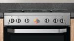 CUISINIERE HOTPOINT 4FEUX A GAZ 60X60 FOUR A GAZ GRIS HS67G2PMX/IT/1 – Image 2