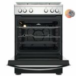 CUISINIERE INDESIT 4FEUX A GAZ 60X60 FOUR A GAZ GRIS IS67G1PCX/MEA – Image 4