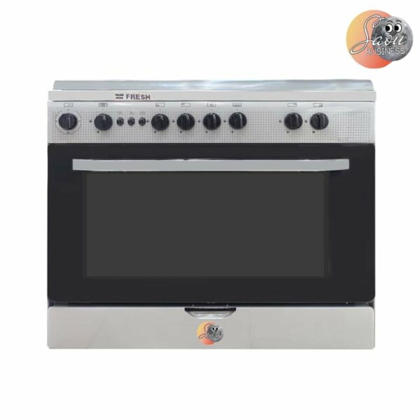 CUISINIERE FRESH 5FEUX 90X60 A GAZ GRIS 14003 CB