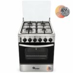 CUISINIERE CAC 4FEUX 50X50 FULL OPTION INOX CAC50F – Image 3