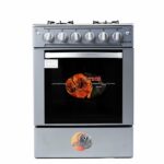 Cuisinière Astech 4Feux 60X60 a Gaz Avec Four a Gaz Inox MIS CSI60MS