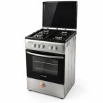 Cuisinière Electron 4Feux 50X50 Inox EL5050
