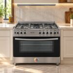 Cuisinière Electron 5Feux 90X60 Inox EL6090 – Image 4