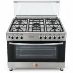 Cuisinière Electron 5Feux 90X60 Inox EL6090
