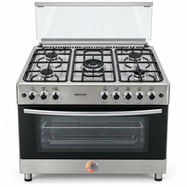 Cuisinière Electron 5Feux 90X60 Inox EL6090
