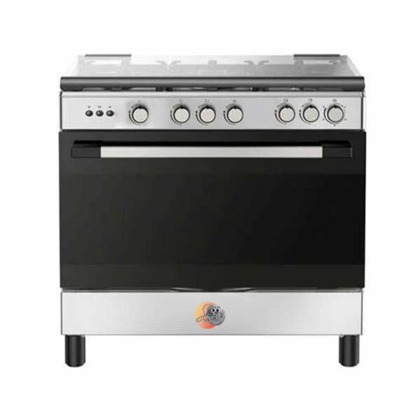 Cuisinière Midea 5Feux 90X60 a Gaz Inox 90605G030