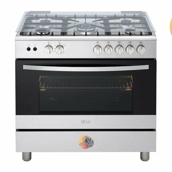 Cuisinière Lg 5Feux 90X60 Gris FA415RMA