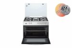 Cuisinière Lg 5Feux 90X60 Gris FA415RMA – Image 2