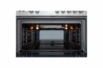 Cuisinière Lg 5Feux 90X60 Gris FA415RMA – Image 4